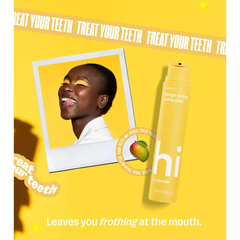Hismile Toothpaste 60 gr. - Mango Sorbet