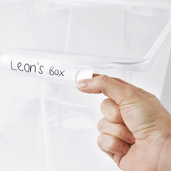 Boîte en plastique 63 L Kaze transparent