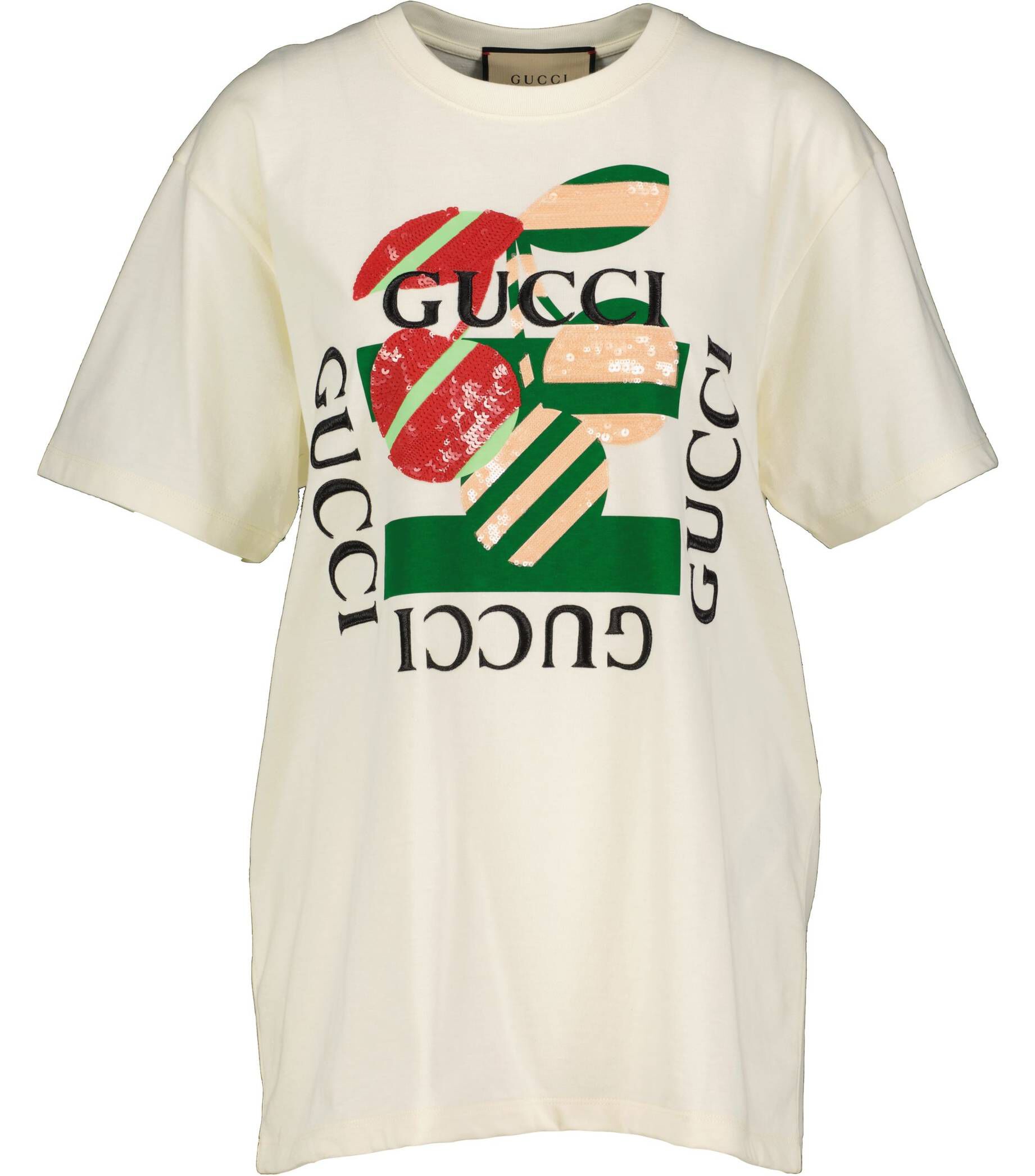 Gucci| Damen T-Shirt G-LOVED COTTON JERSEY