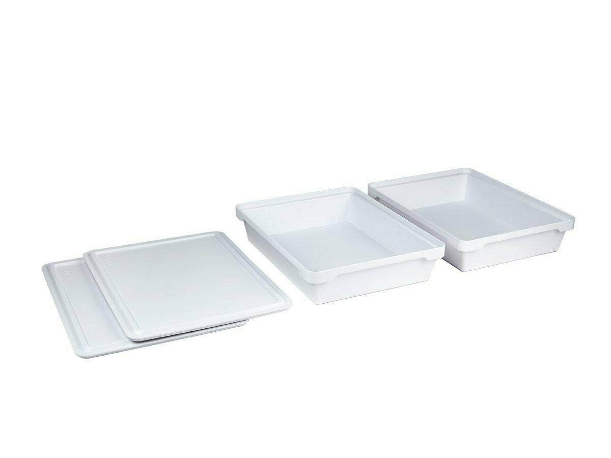 Ooni set van 2 pizzadeeg opbergboxen