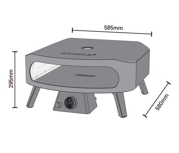 Cozze Gas-Pizzaofen Classic 42 cm (17