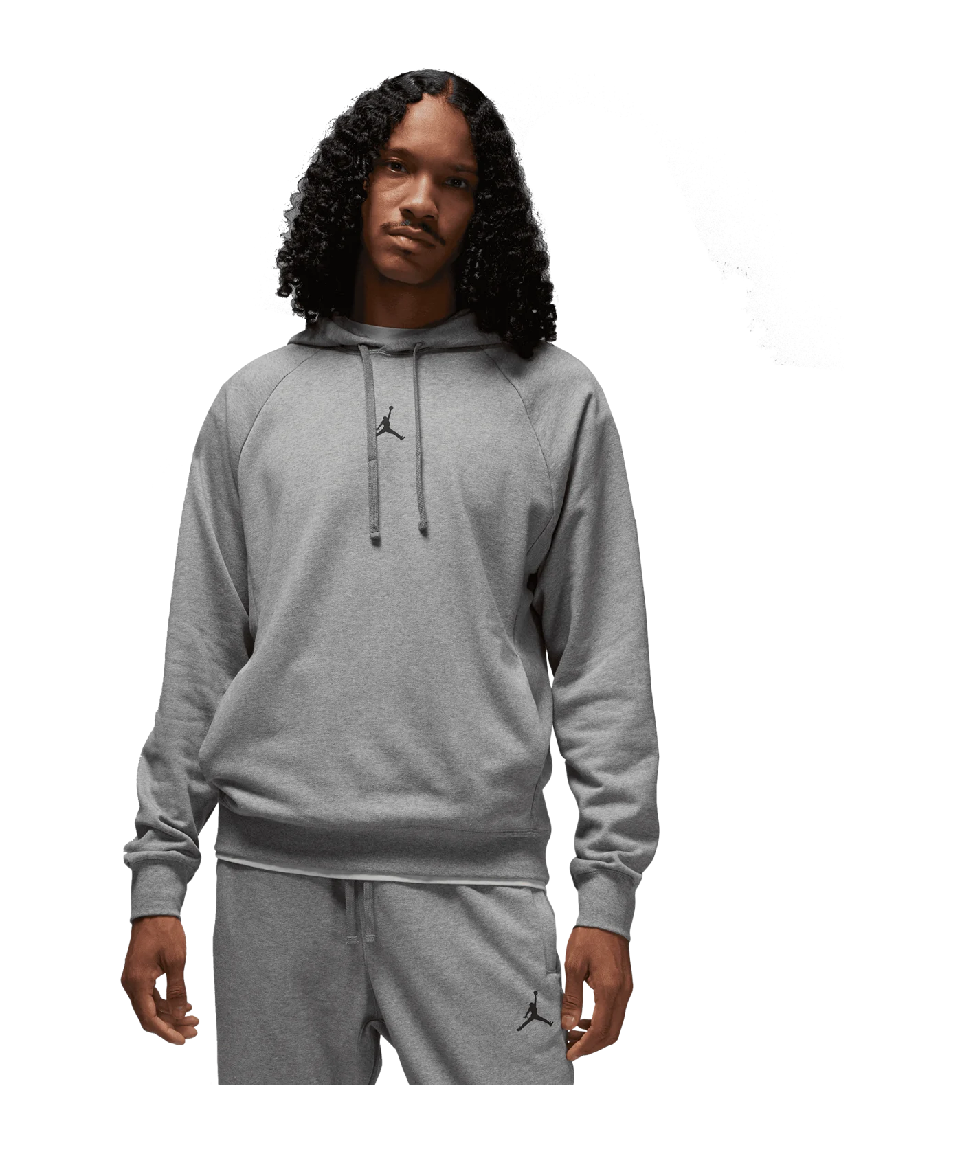 Jordan Crossover Fleece Hoody Grau Schwarz F091