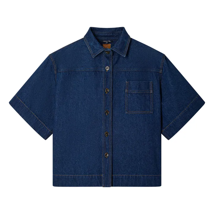 Soeur Chemise Antoinette Denim | Bleu indigo