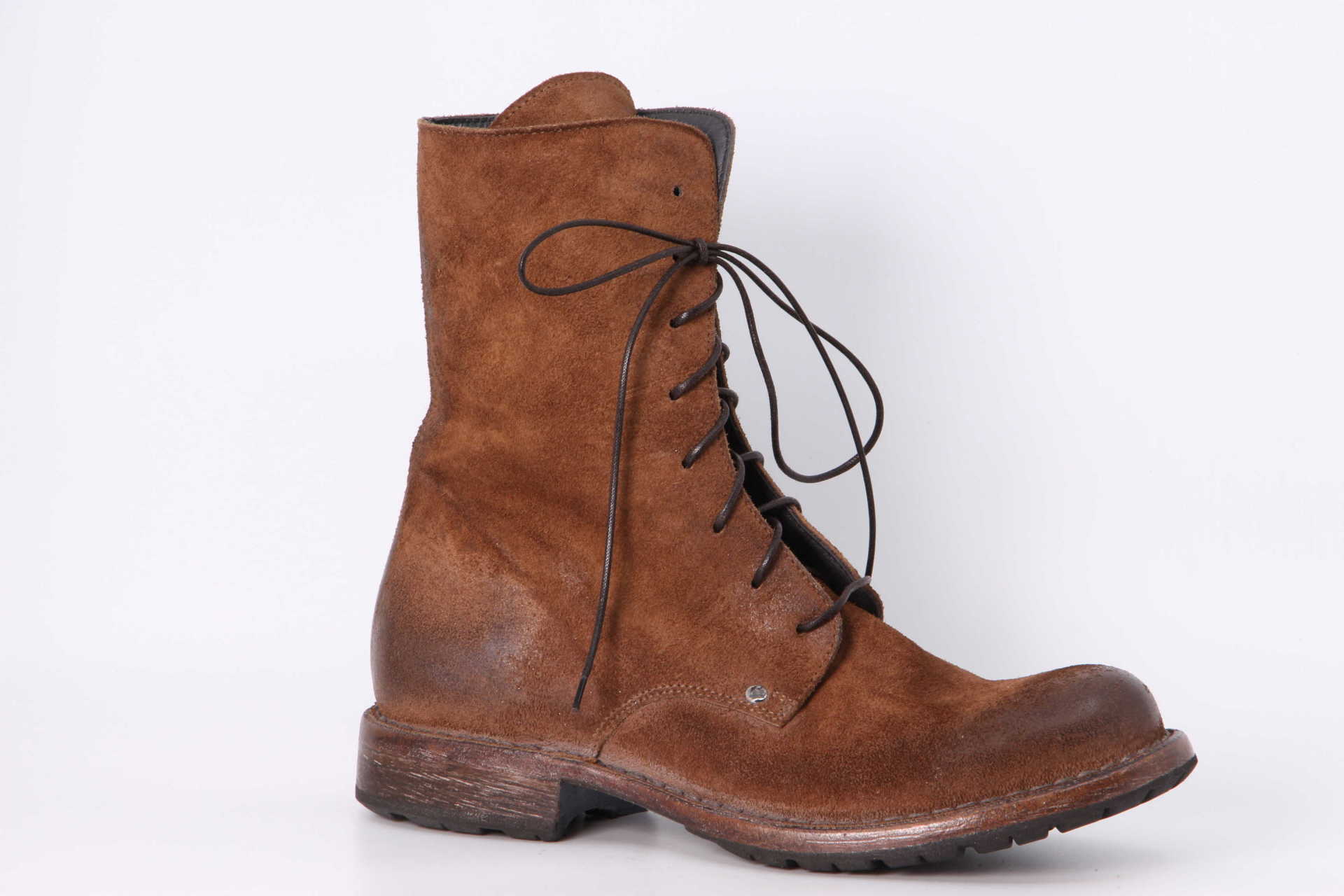 Moma Schnürstiefelette fango