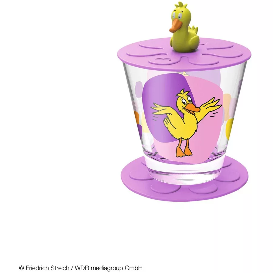 Leonardo Kinderbecherset Bambini Die Maus 215 ml pink-gelb