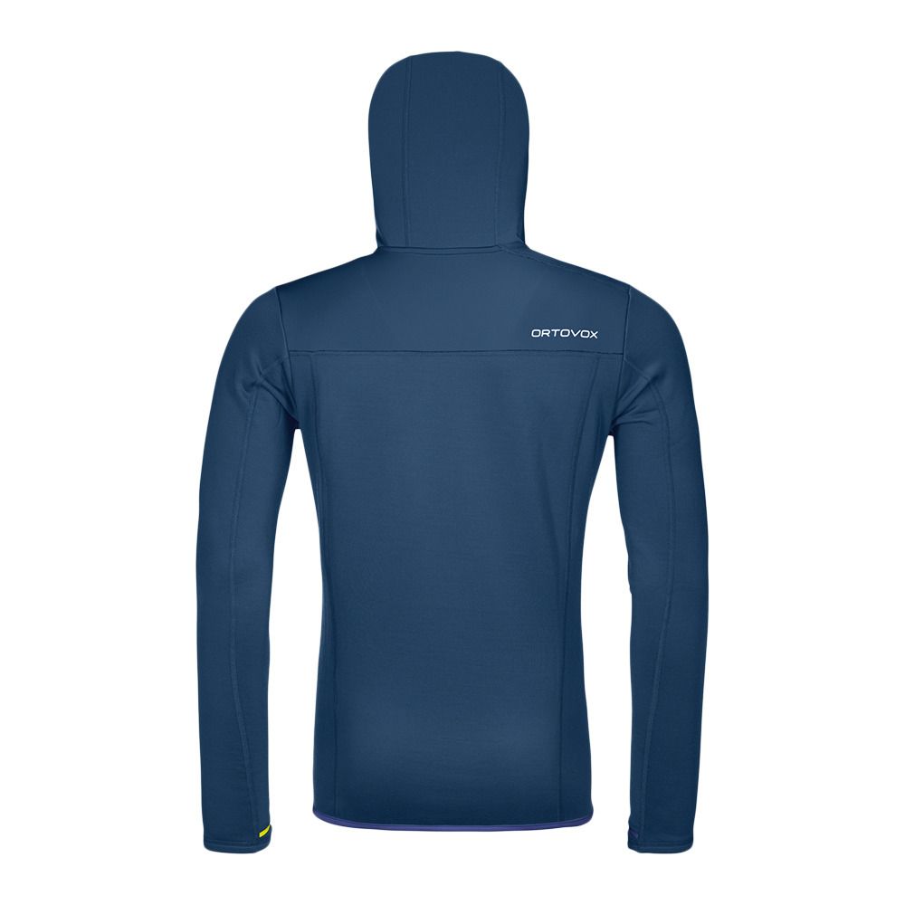 Ortovox FLEECE HOODY - Polaire Homme deep ocean