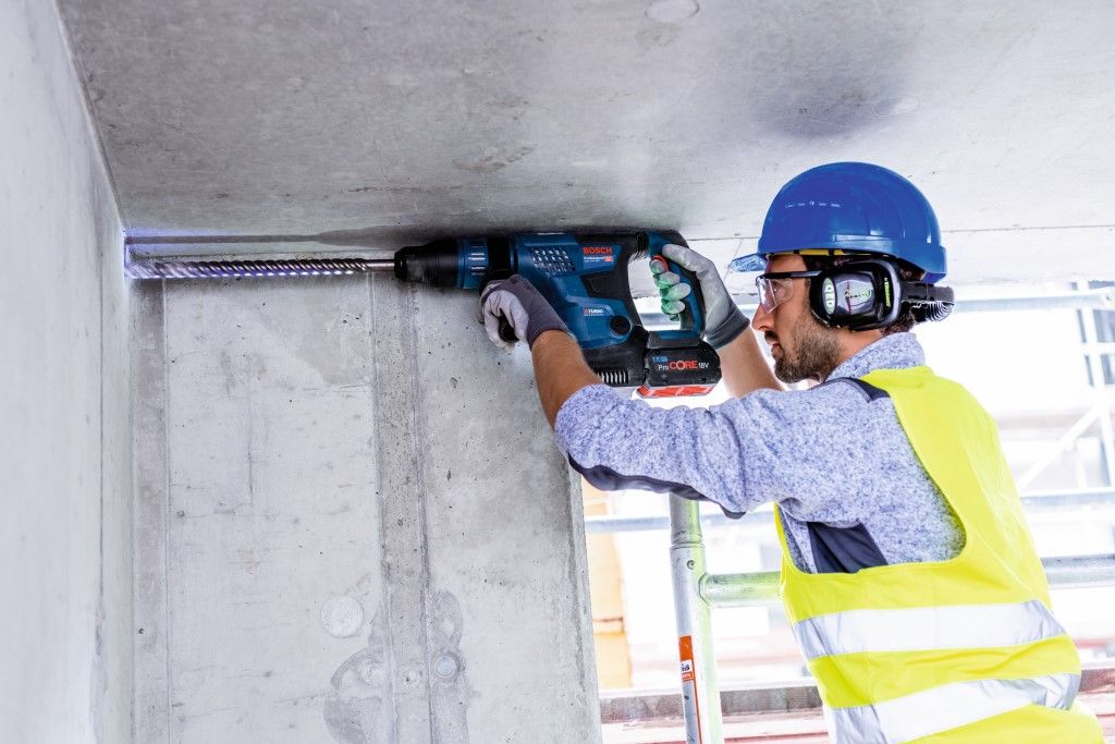 Bosch GBH 18V-36 C Li-ion accu SDS-Max boorhamer body in koffer - 0611915001