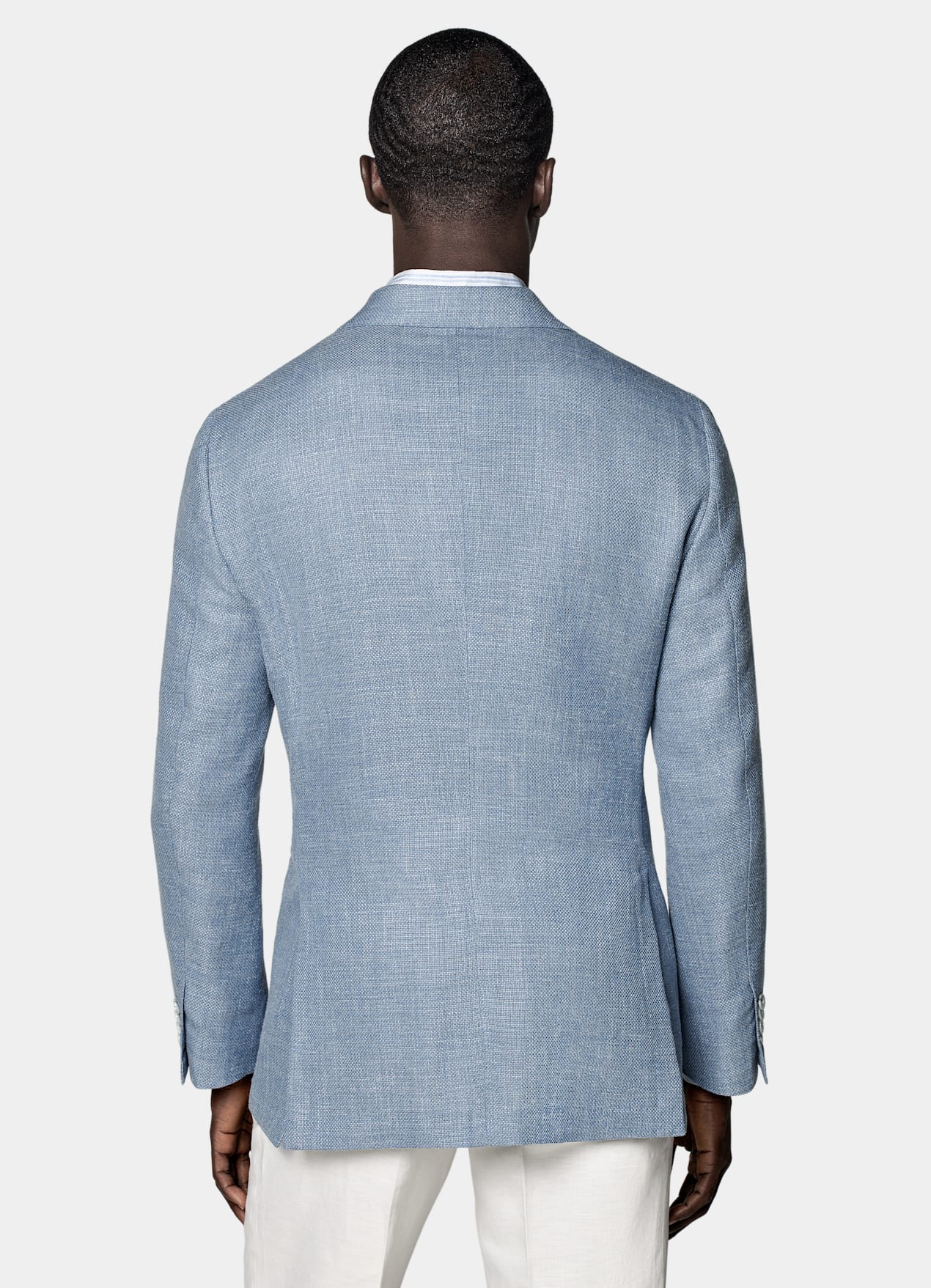 Blazer Havana coupe Tailored bleu clair