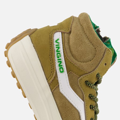 Vingino Max Mid Veterboots cognac Leer