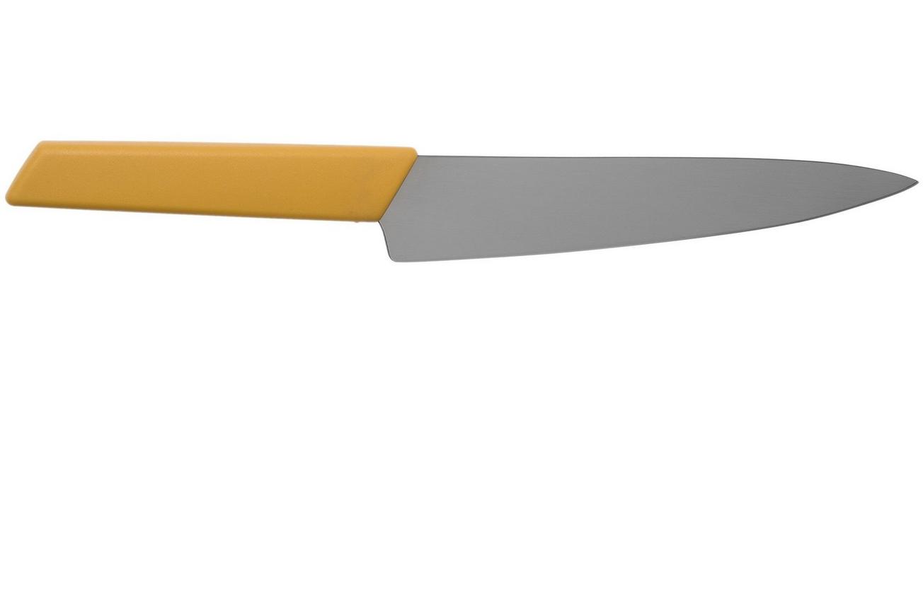 Victorinox Swiss Modern 6.9016.198B vleesmes 19cm, geel