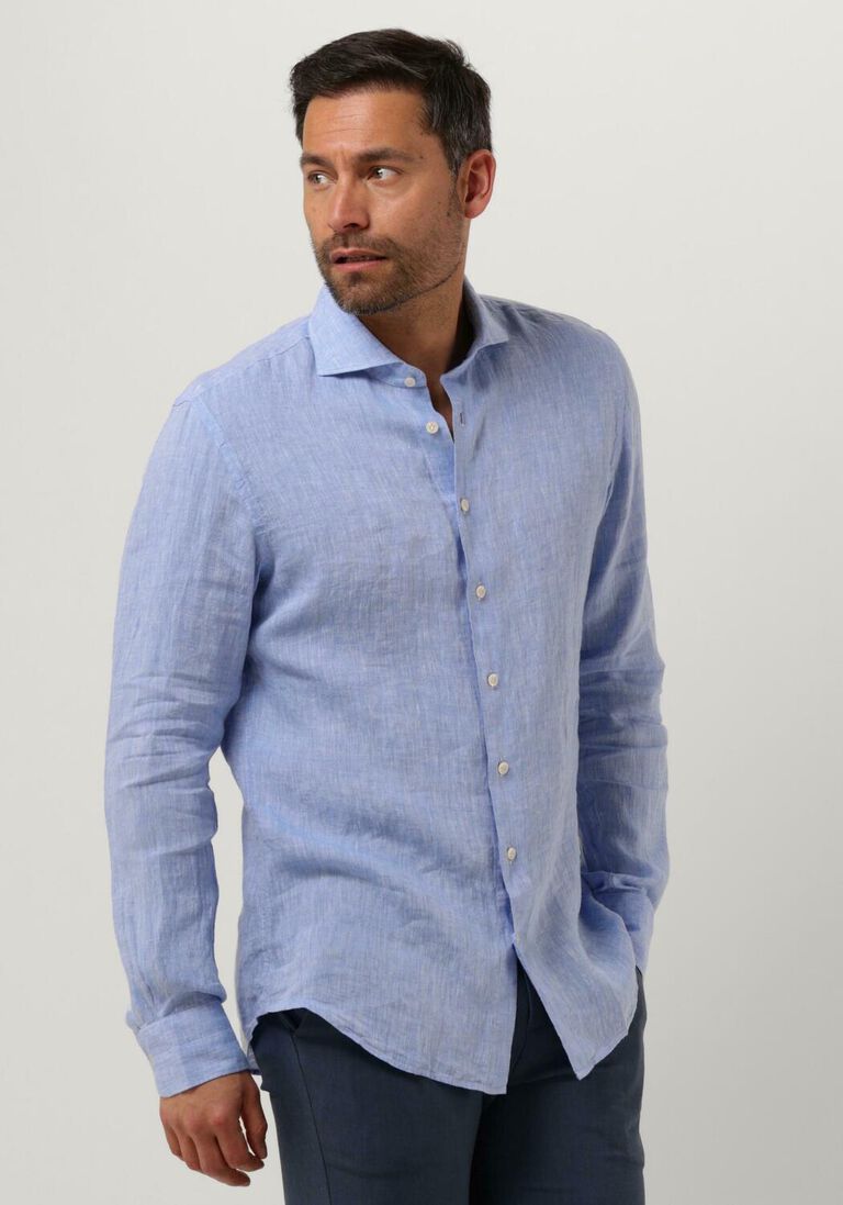 PROFUOMO lichtblauwe profuomo casual overhemd ppuh10026