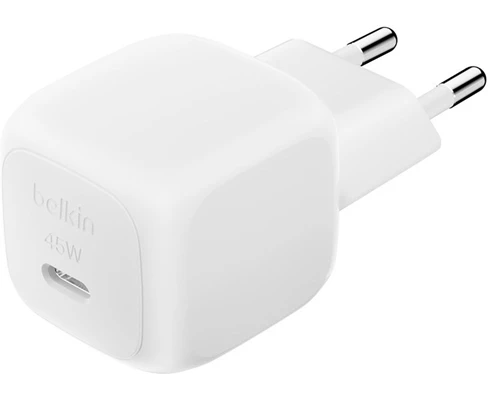 Belkin 45W USB PD Wall Charger with PPS - White