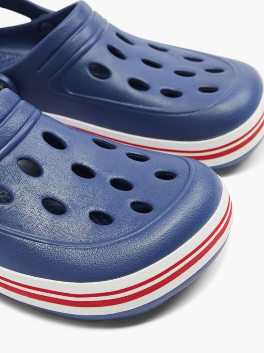 Blue Fin Clog Blau