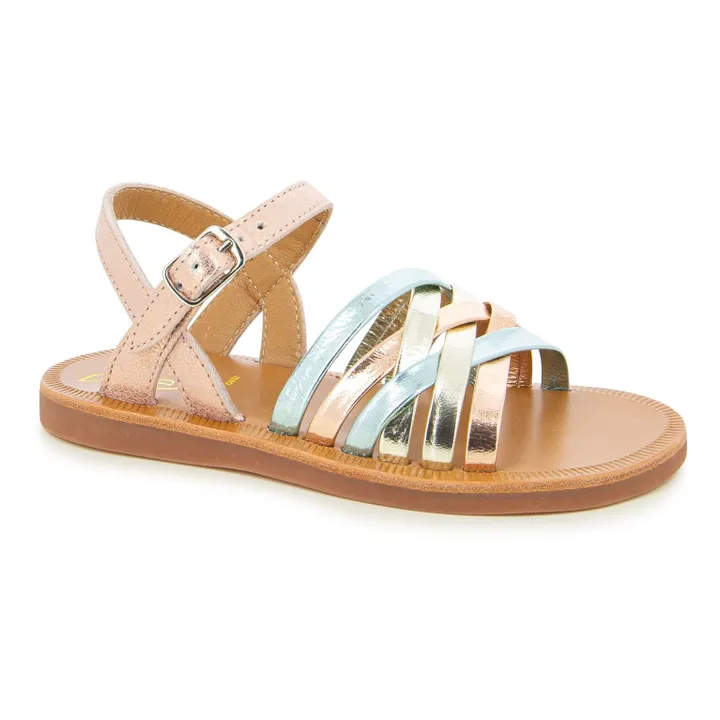 Pom d'Api Sandales Plagette Lux | Nude