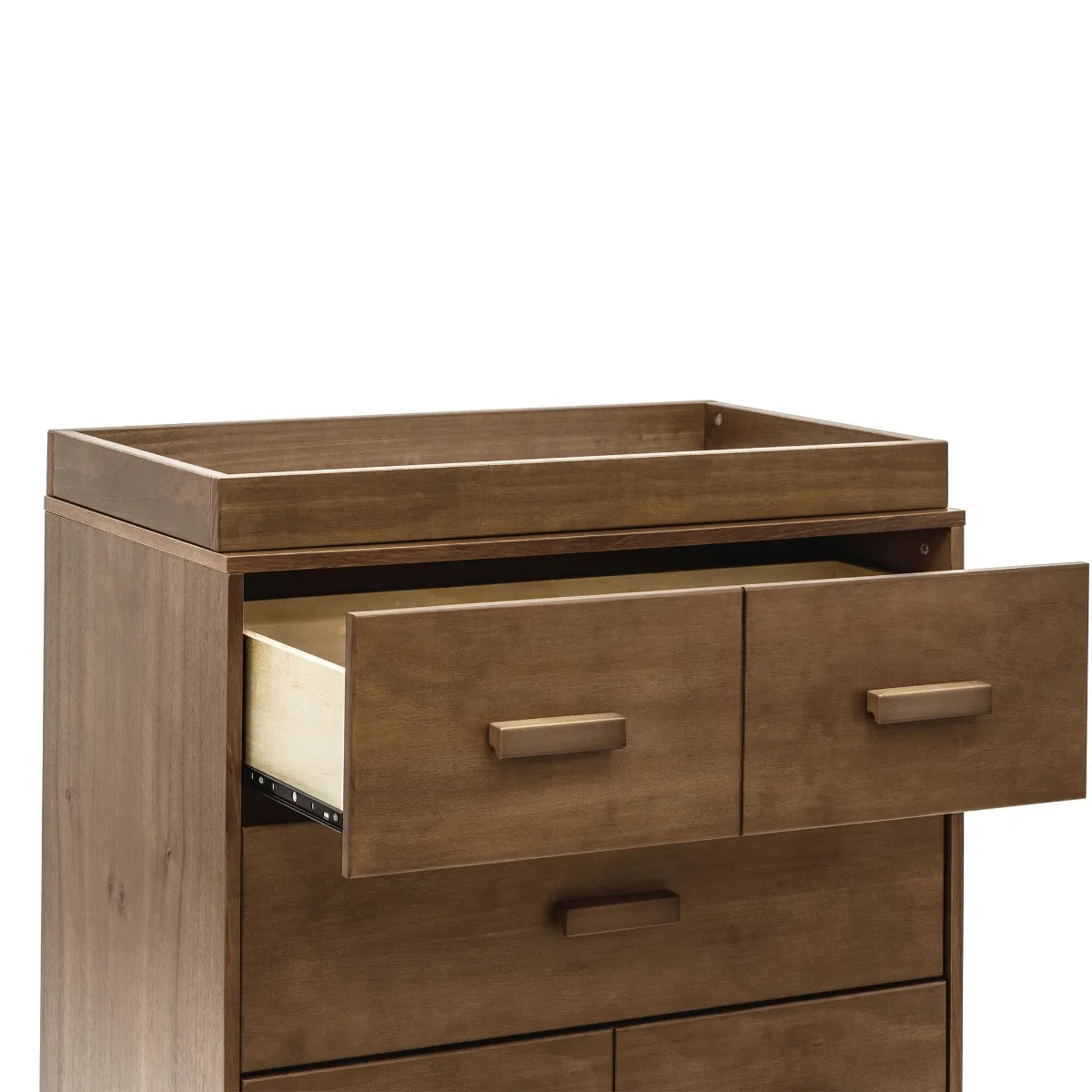 Babyletto Meuble à Langer 3 Tiroirs Scoot - Noyer