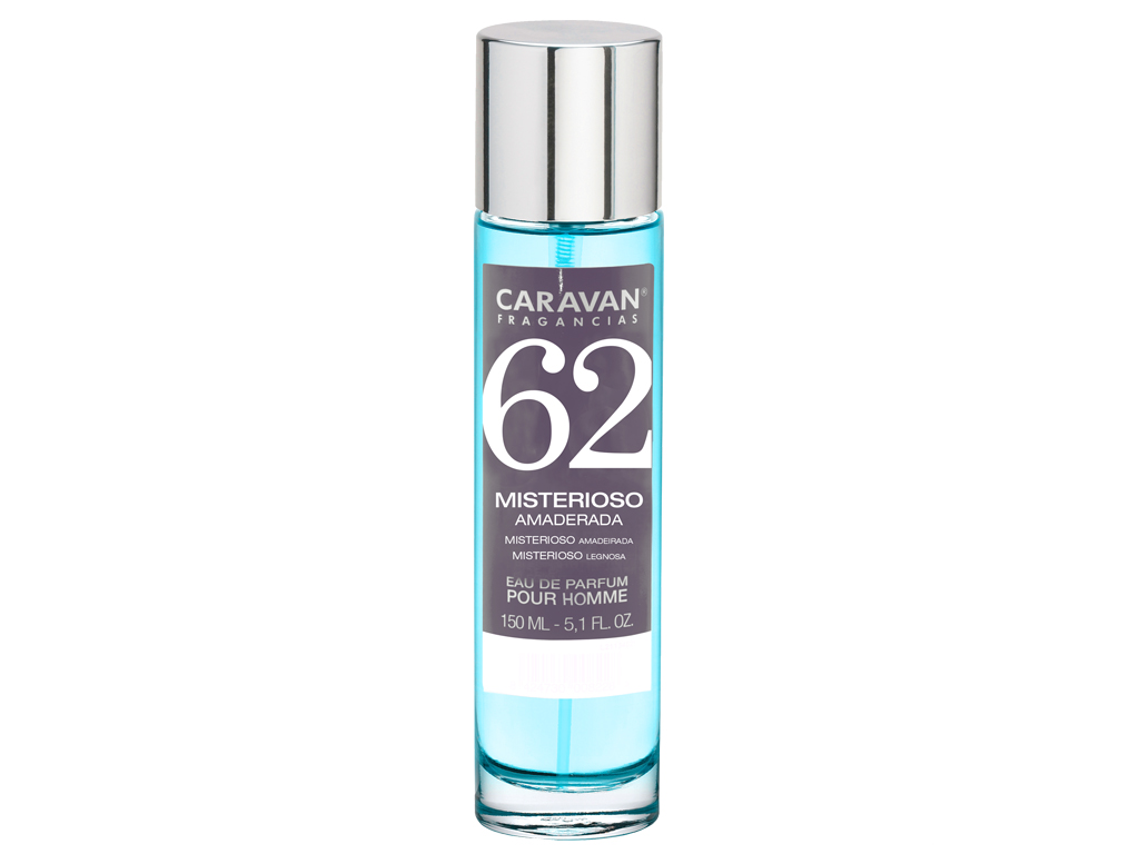 EAU DE PARFUM HOMEM CARAVAN MISTERIOSO AMADEIRADO Nº62 150ML