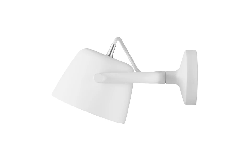 Normann Copenhagen  Tub væglampe - hvid