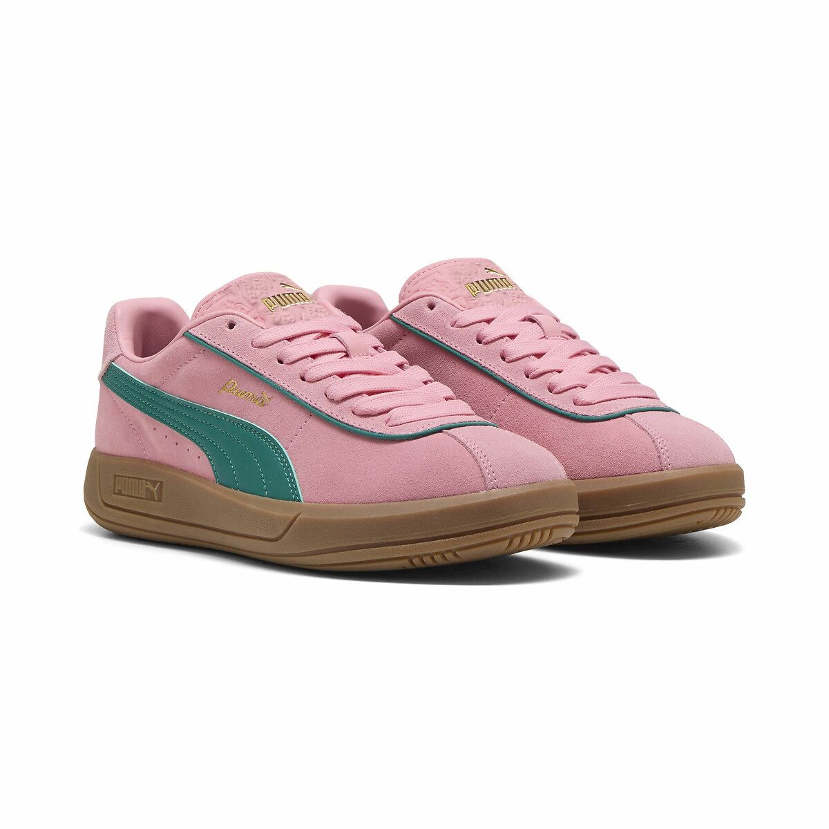 PUMA<br>Tênis Club Clássico Camurça