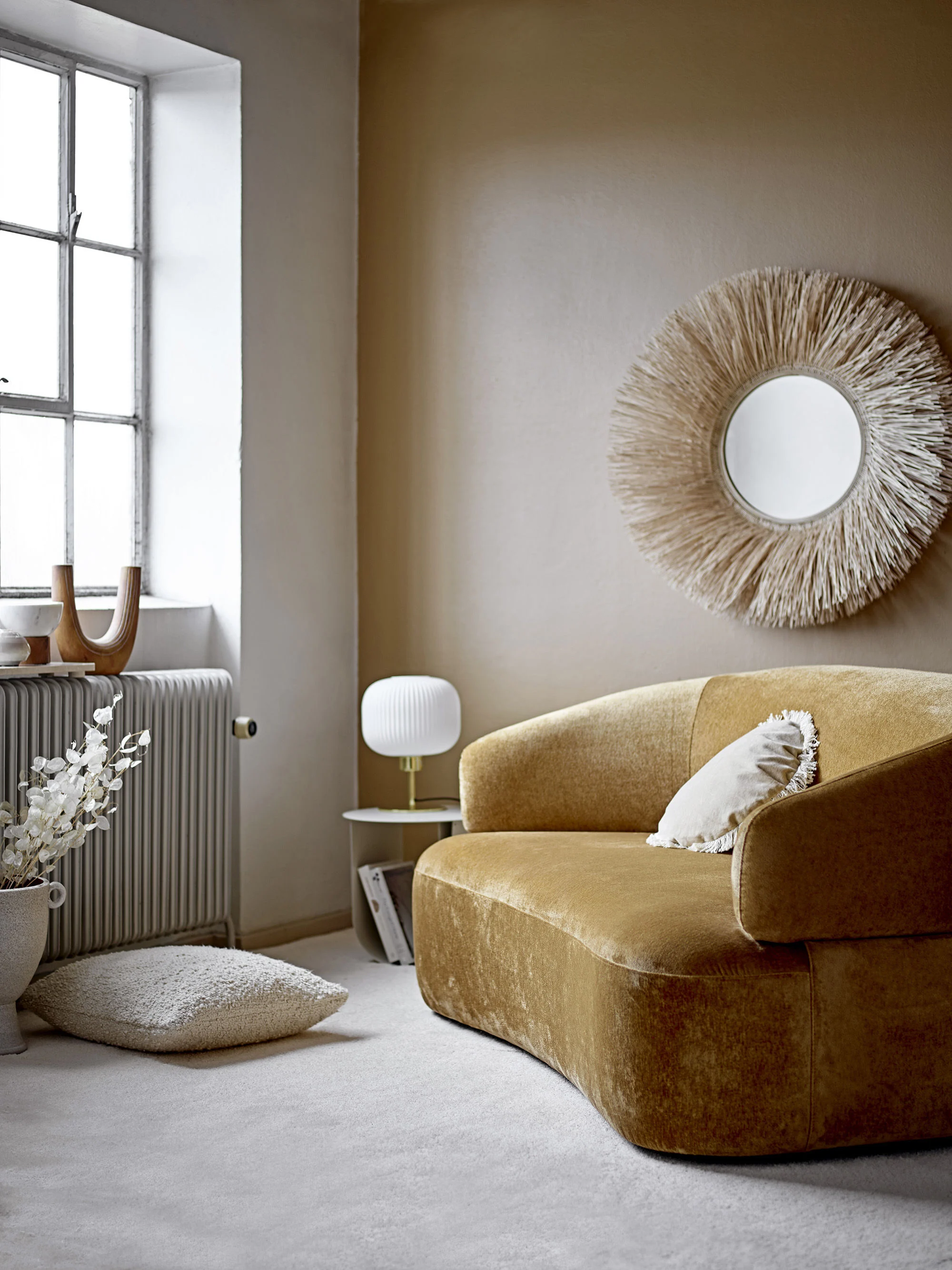 CHER - Table d'appoint métal | Gris