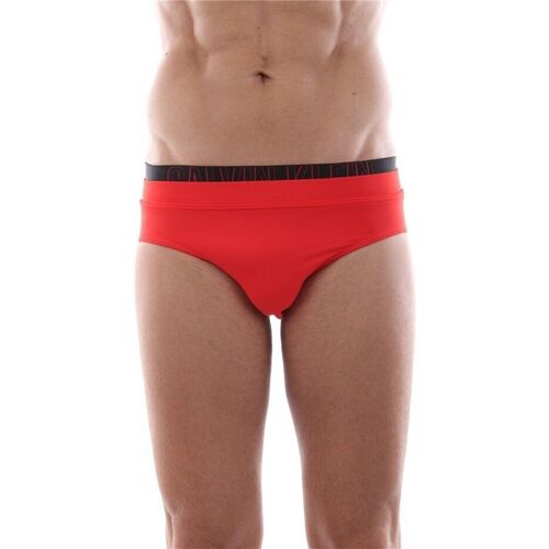 Calvin Klein Jeans - KM0KM00257 BRIEF-655 FLAME SCARLET Rojo
