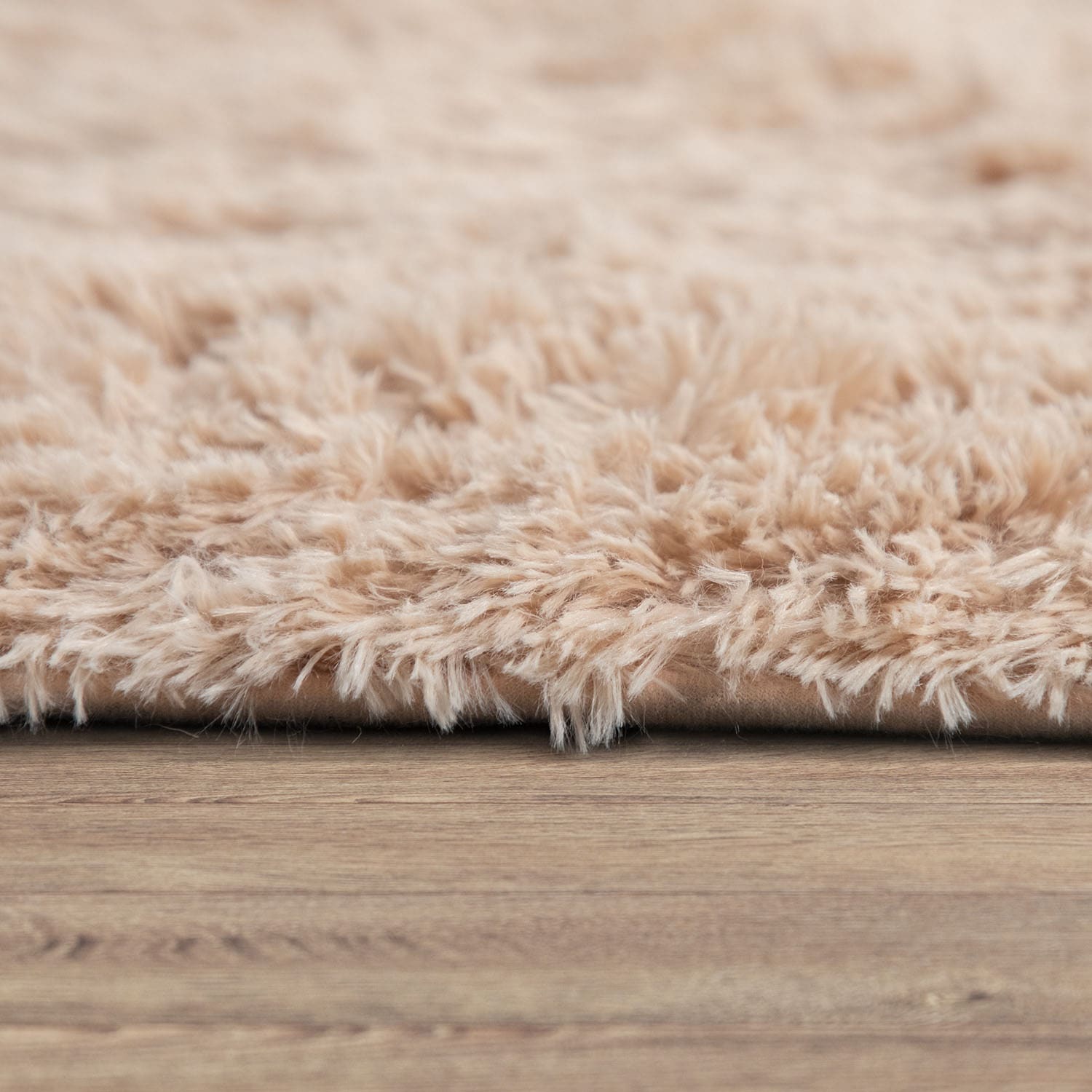 Paco Home Hochflor-Teppich »Silky 591« rund 37 mm Höhe Uni Farben, besonders weich und kuschelig