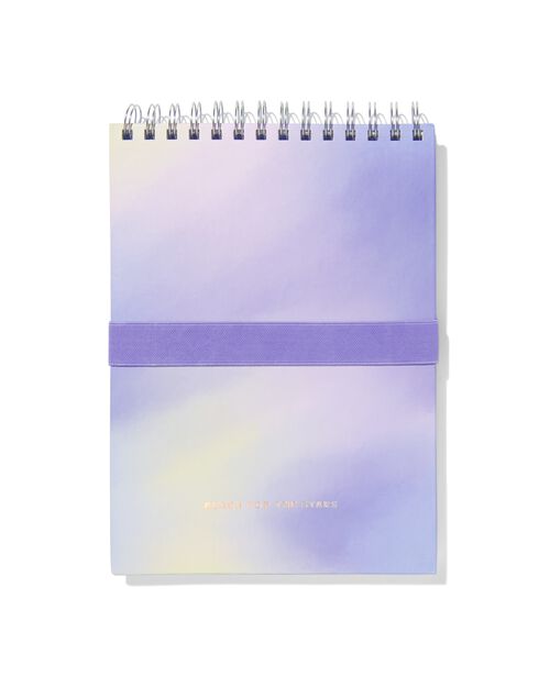 carnet à croquis avec support à stylos élastique 25.4x18.6