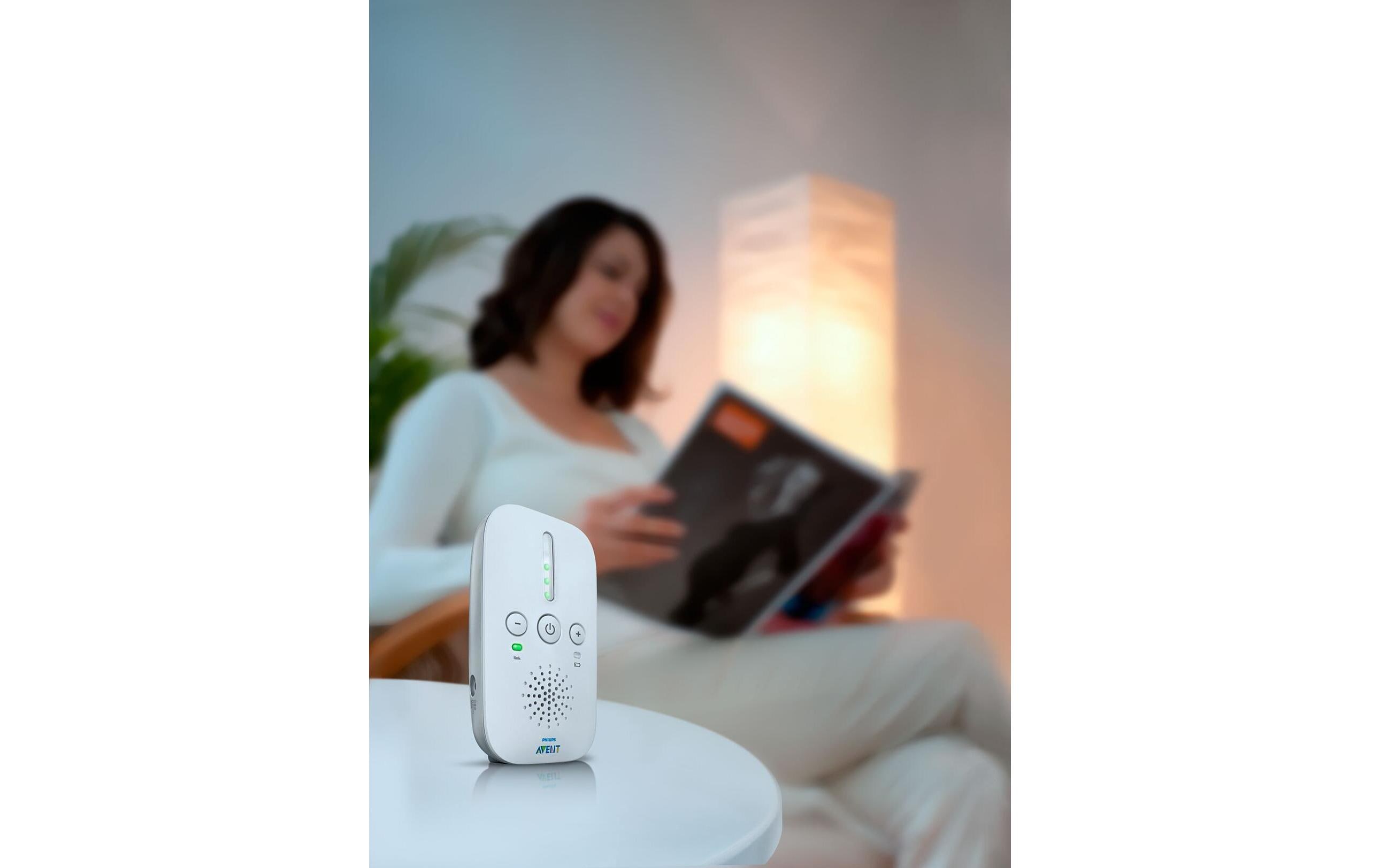 Babyphone DECTSichere Verbindung mit Ihrem Baby und mit Nachtlicht