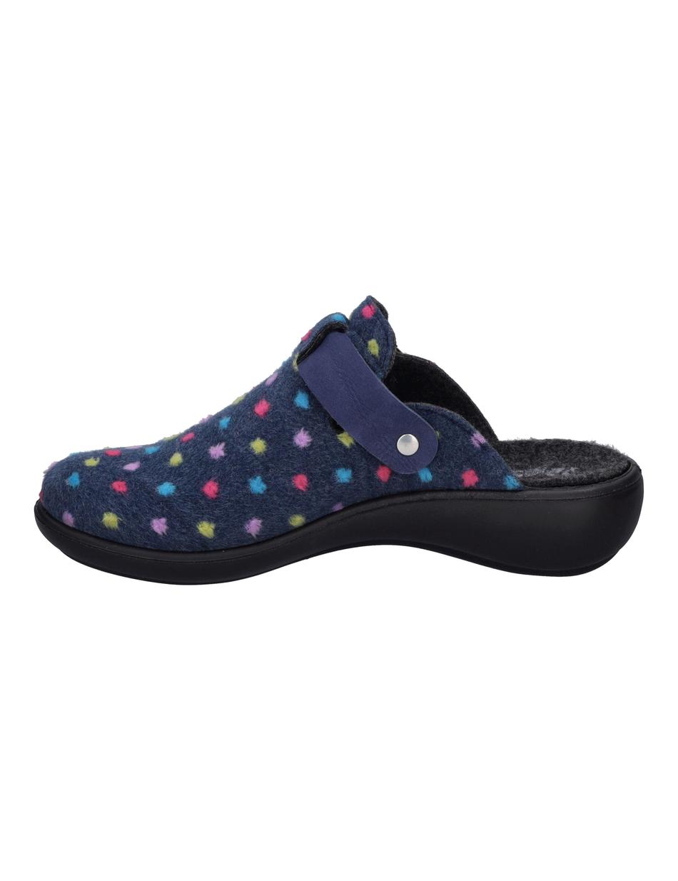 Hausschuh Korsika 352, jeans-multi