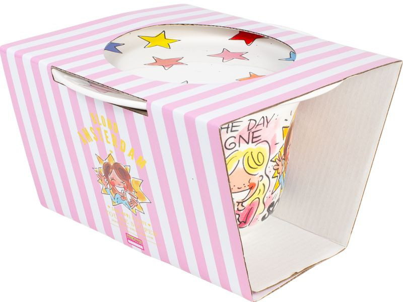 Set soepkom Souper ø14cm en Bord Star ø18cm