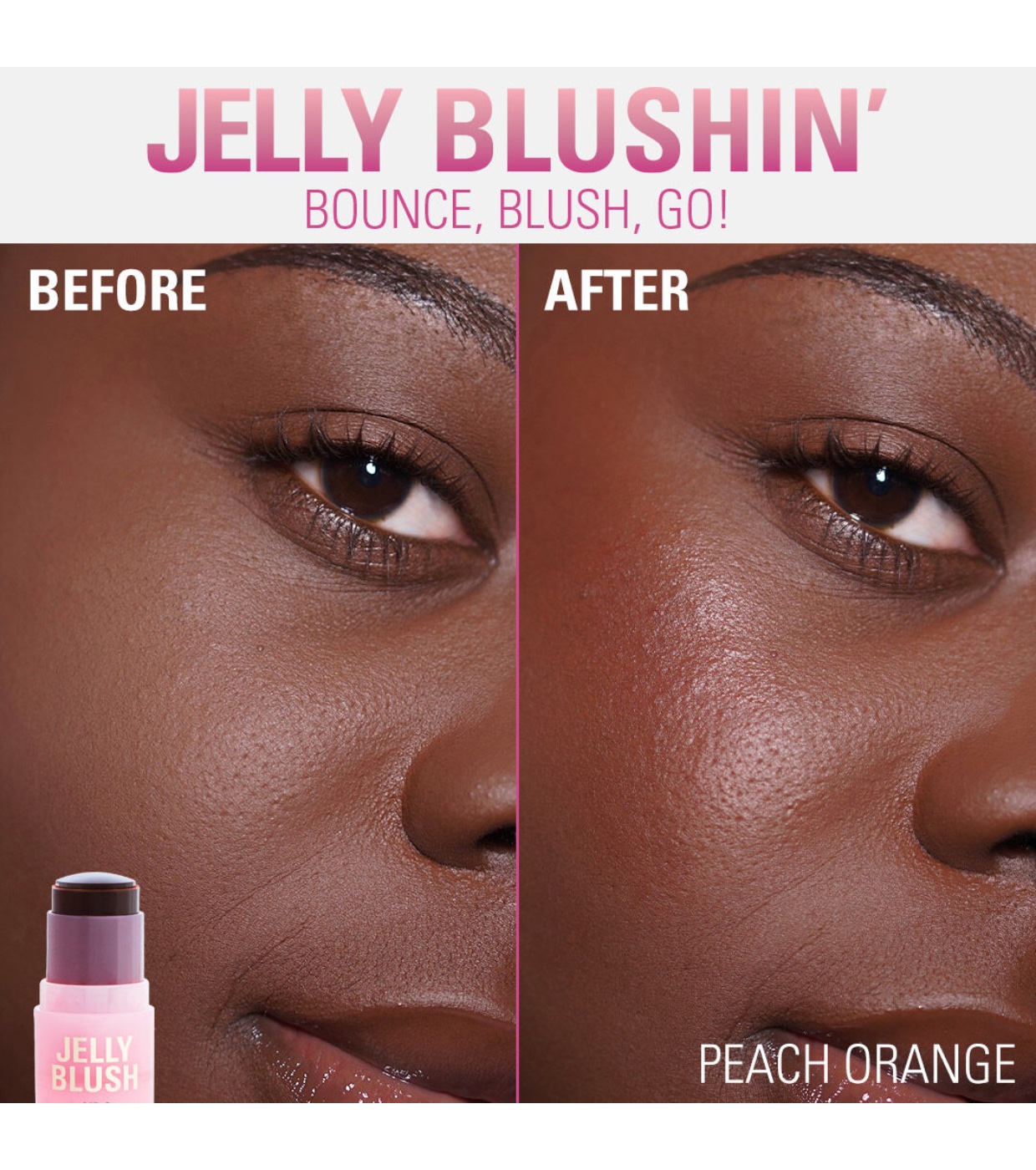 Revolution - Jelly Lip e Cheek Tint Jelly Blush - Peach Orange