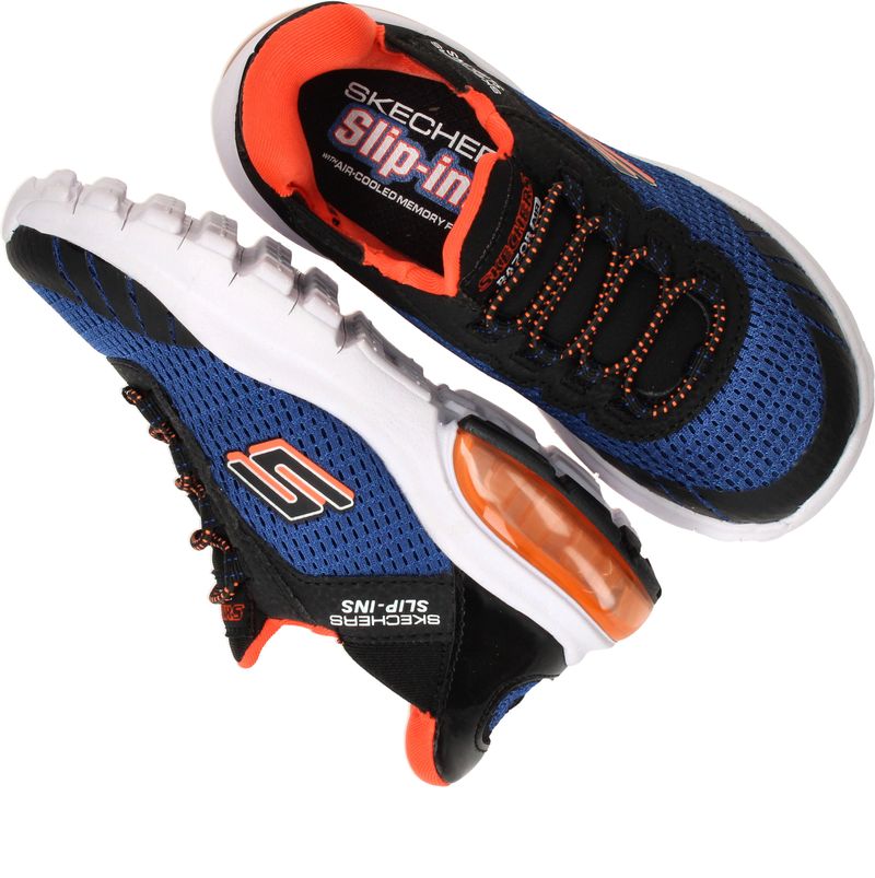 Skechers Slip Ins Razor Air Instappers Blauw Jongens