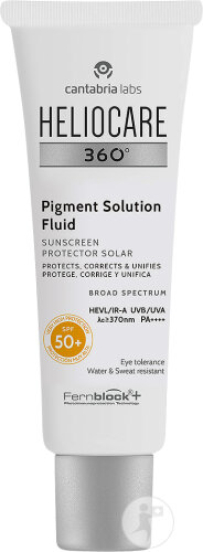 Heliocare 360° Pigment Solution Fluid 50+ Tube 50ml