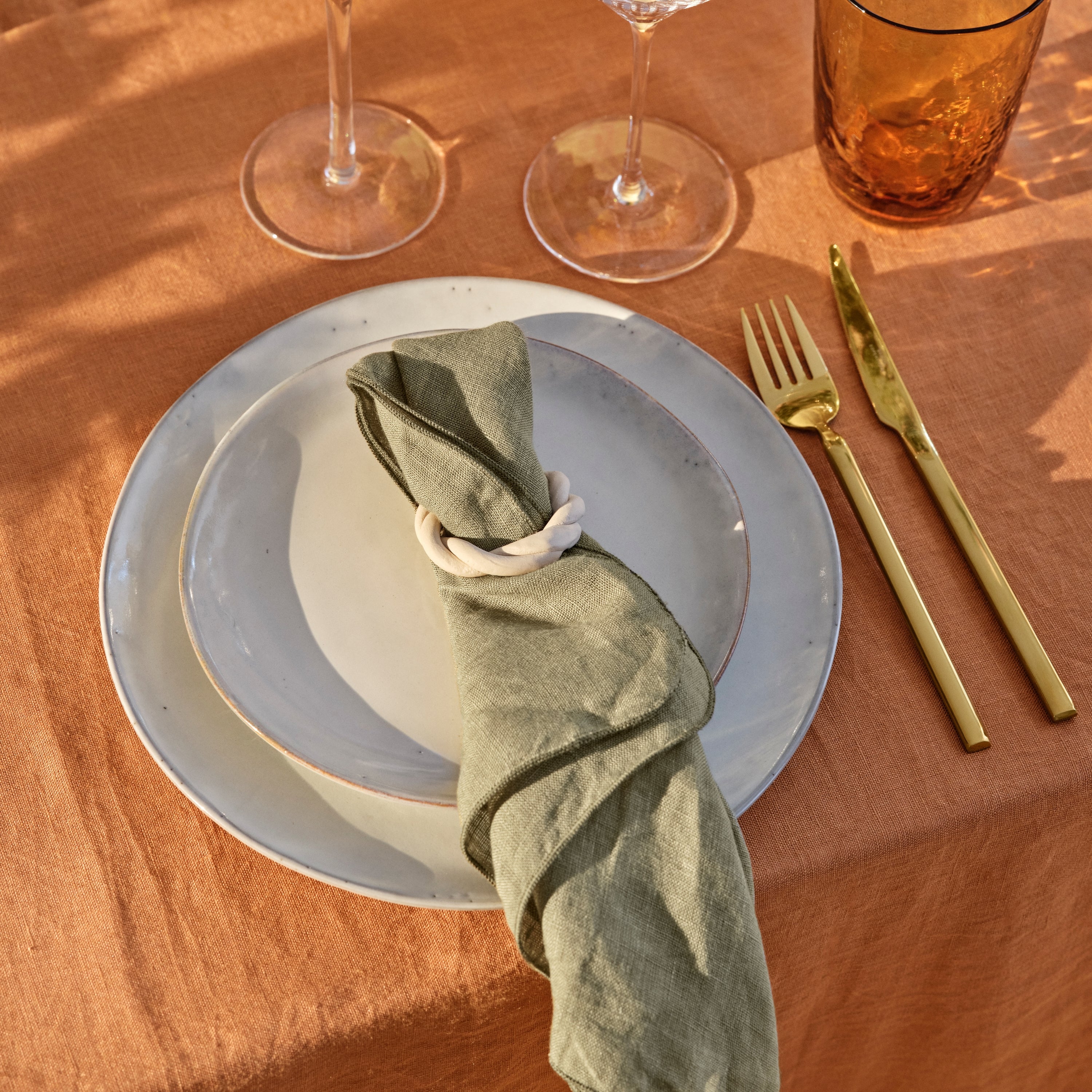 Broste Copenhagen Nordic Serviesset 12-delig - Sand