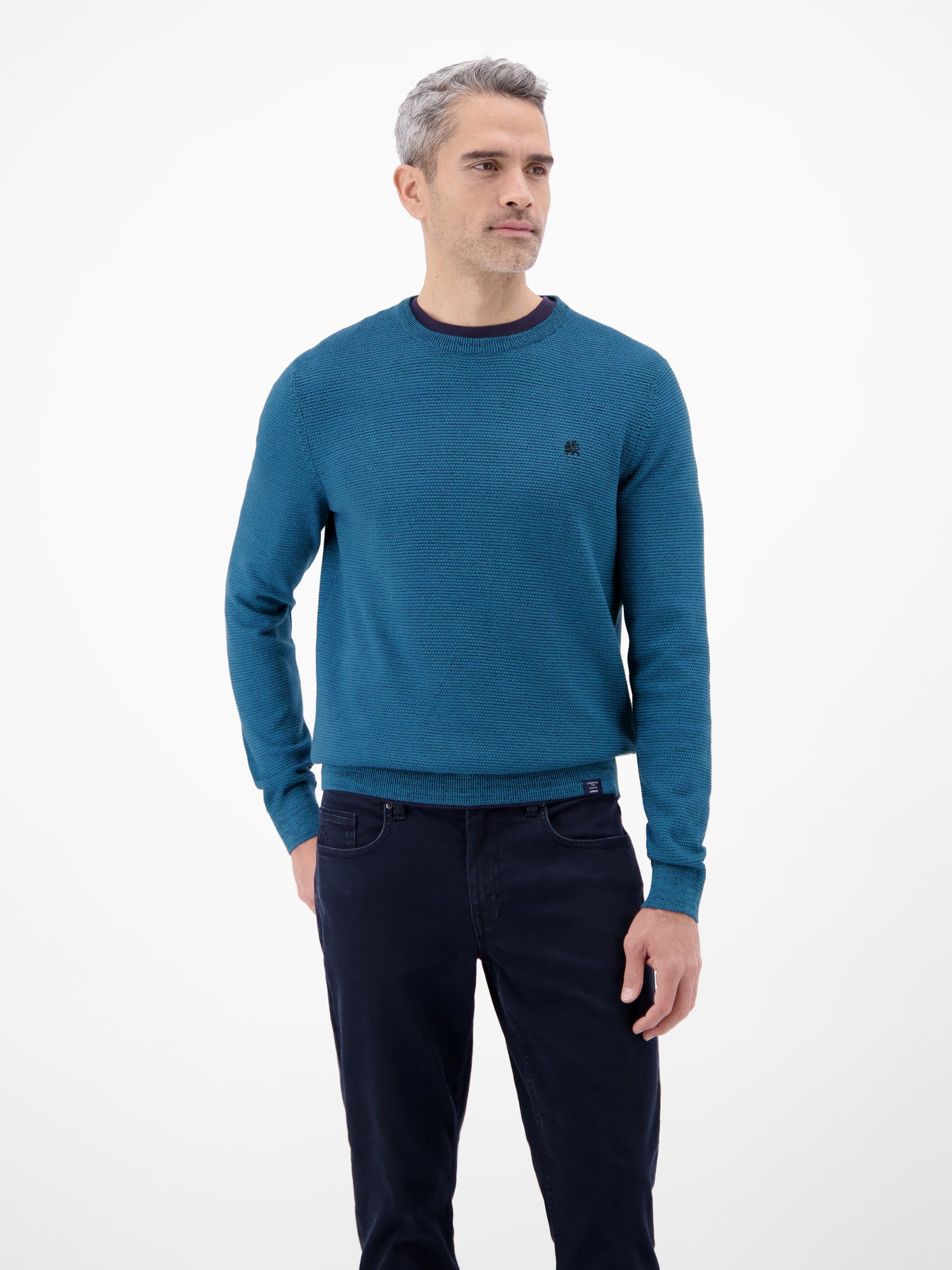 Herren Strickpullover in Twist-Struktur