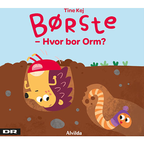 Minisjang - Børste - Hvor bor Orm? - Tine Kej
