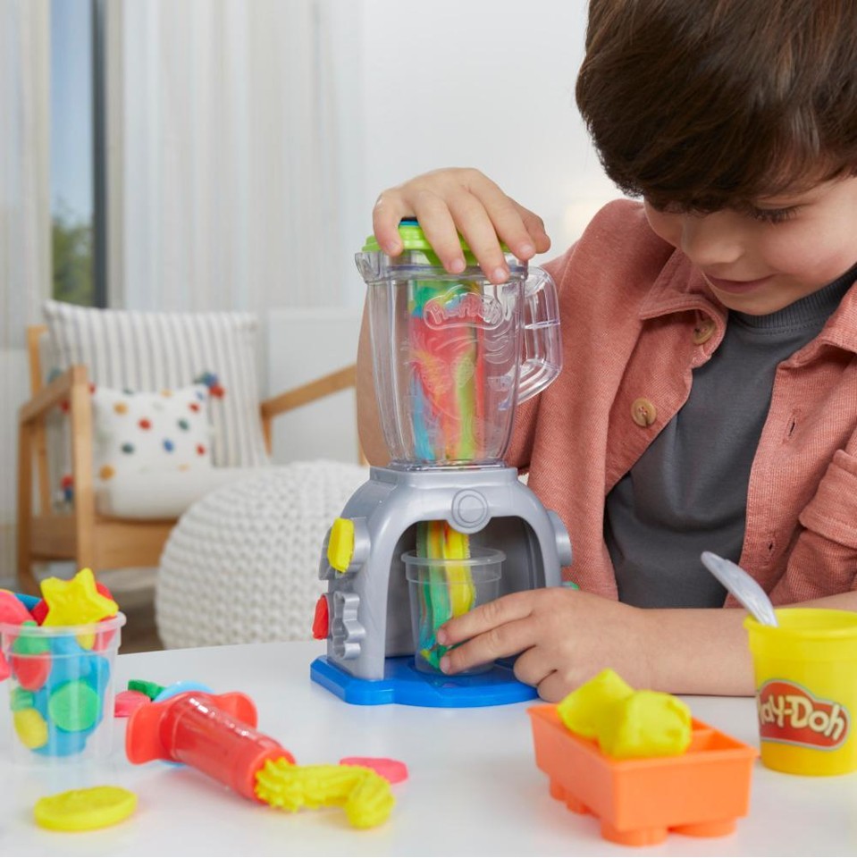 Play-Doh - Swirlin' Smoothies Toy Blender Playset (F9142)