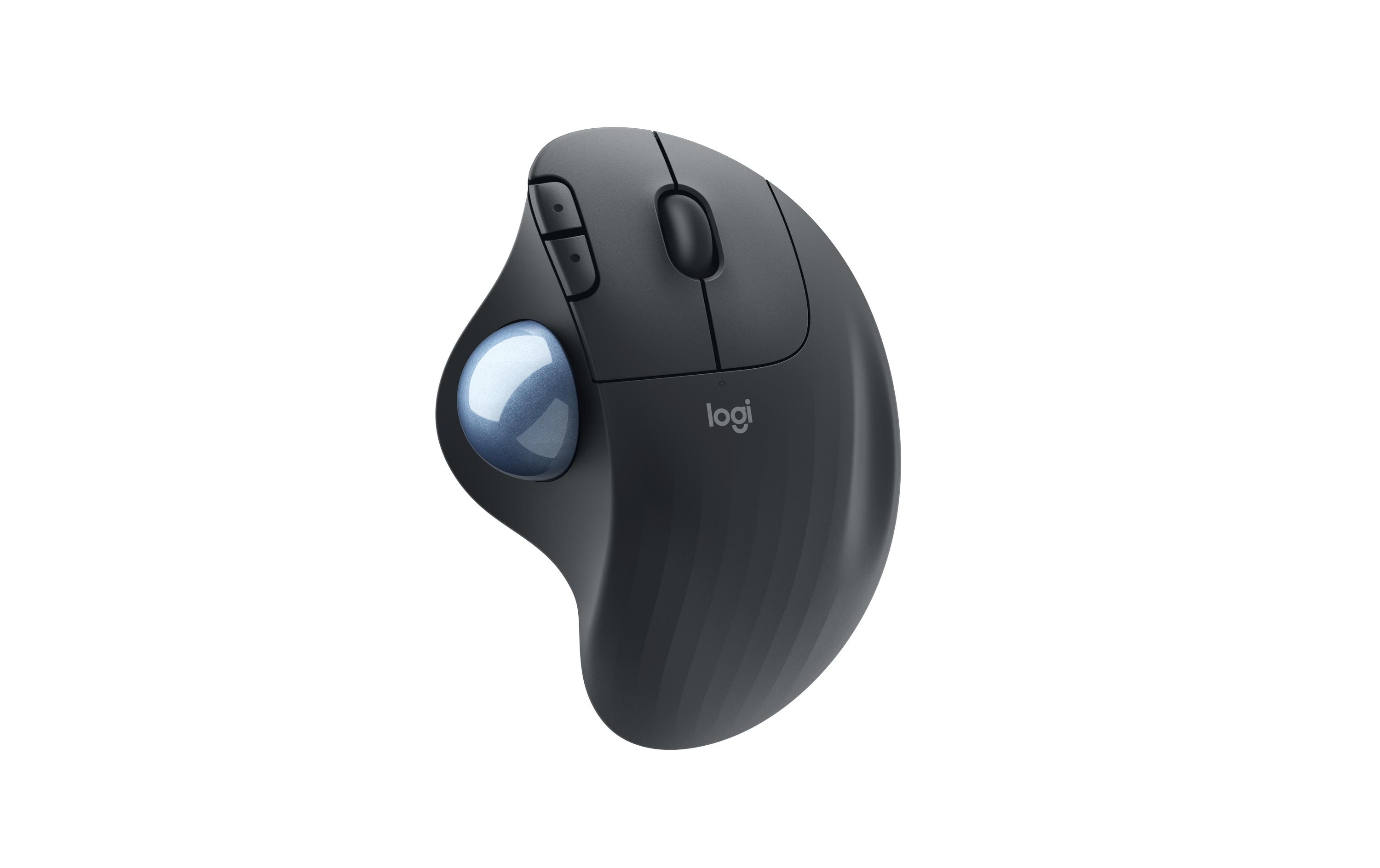 Trackball Ergo M575 for Business GraphiteKabelloser, ergonomischer Trackball mit Logi Bolt Empfänger