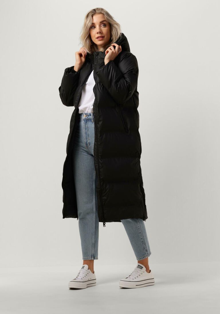 NEO NOIR zwarte neo noir gewatteerde jas viviana c puffer jacket