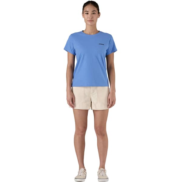 T-shirt PATAGONIA W'S P-6 LOGO RESPONSIBILI-TEE ABUNDANT BLUE