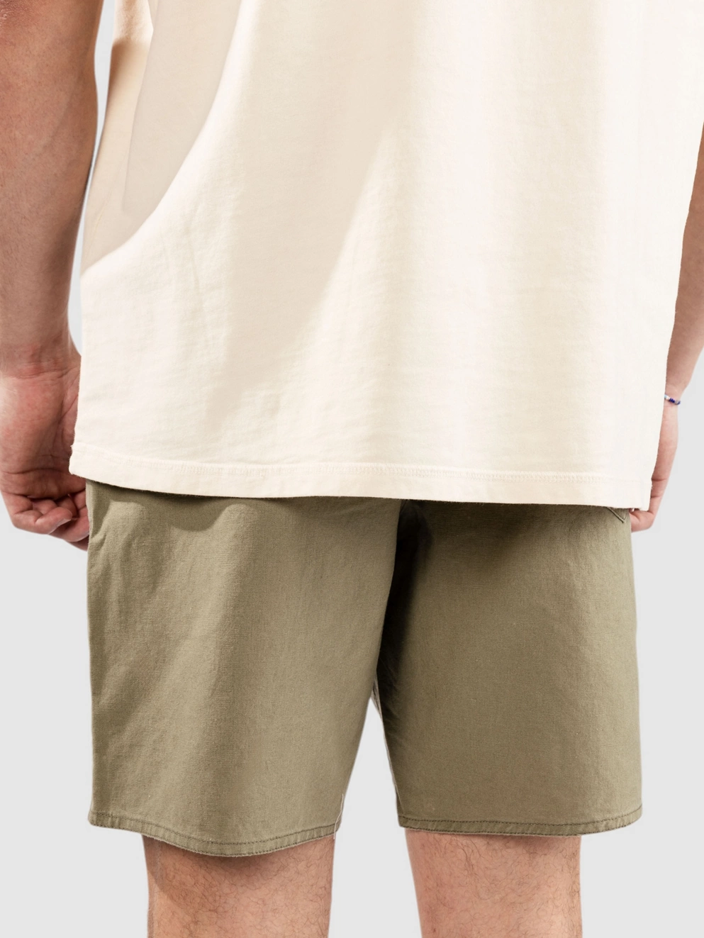 Rhythm Classic Linen Jam Shorts olive