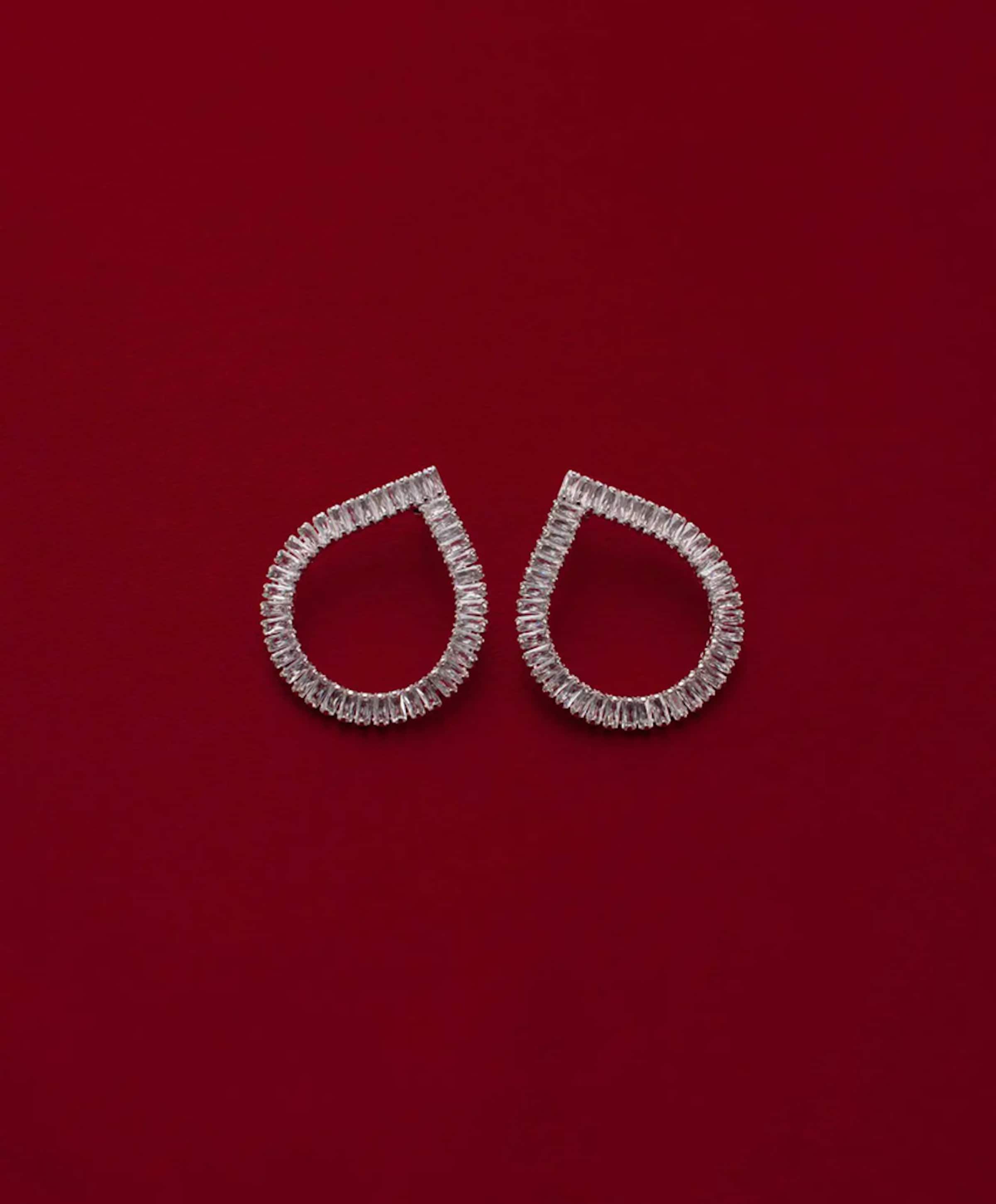 Abrazi Dames oorbellen zilver