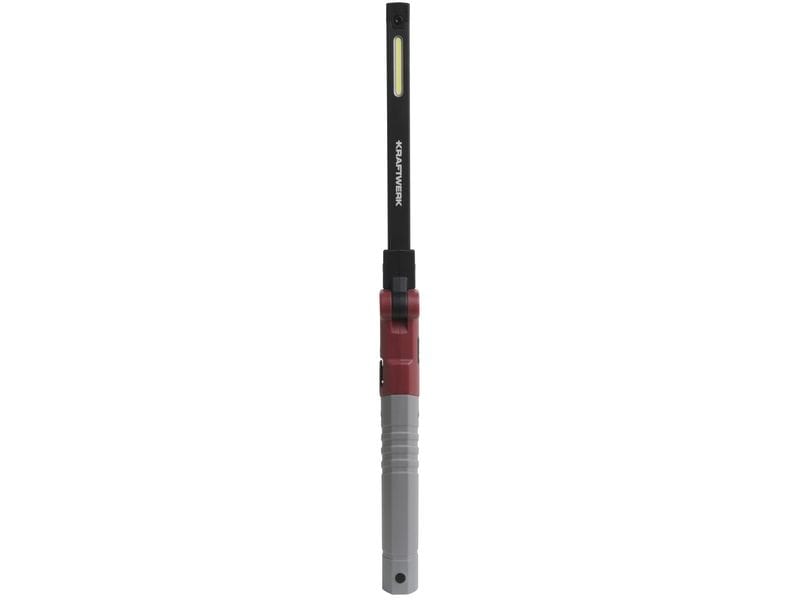 Kraftwerk 9 x LED Handlampe Slimlight 800, 3.7 V, 2600 mAh Hochwertige LED-Stiftlampe