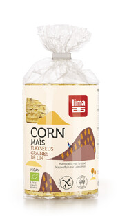 Lima Maiswafels Met Lijnzaad 130GR
