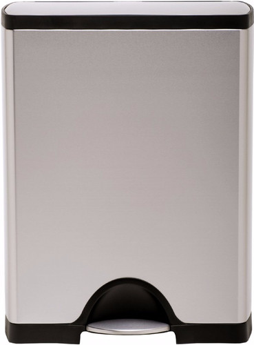 Simplehuman Rectangular Classic GFT 30 + 16 Liter Rvs