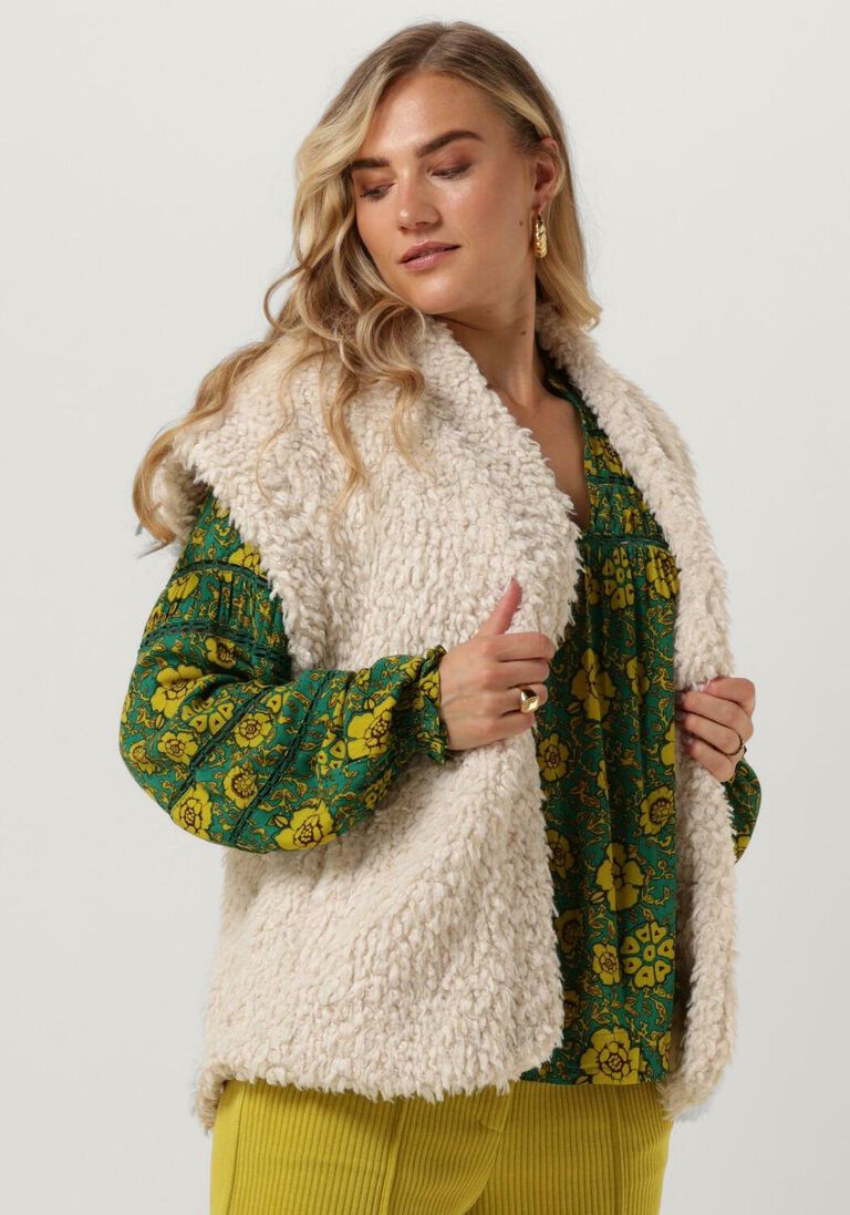 HARPER & YVE ecru harper & yve gilet jade-gi