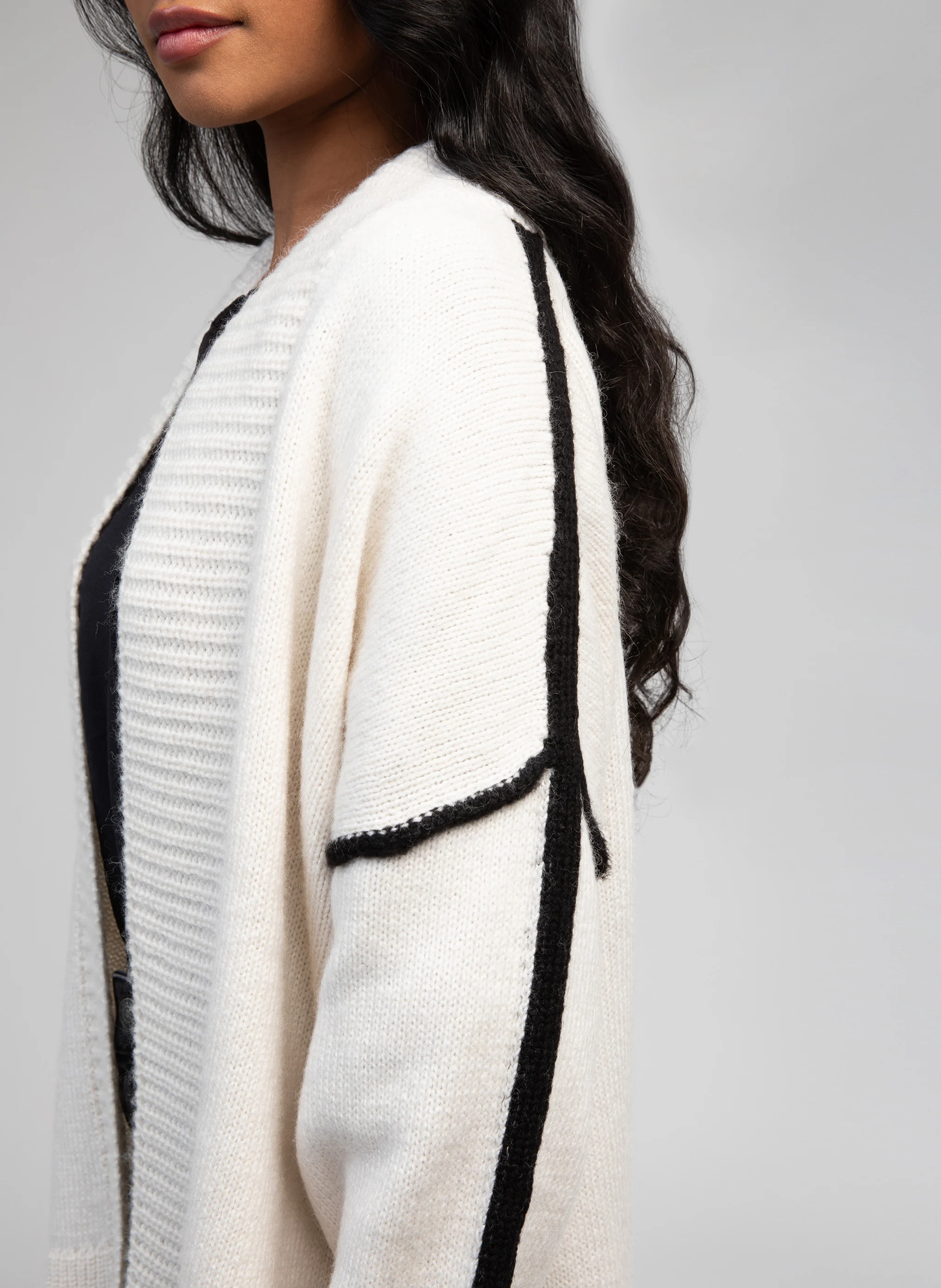 LOURANOS - Cardigan| Blanc