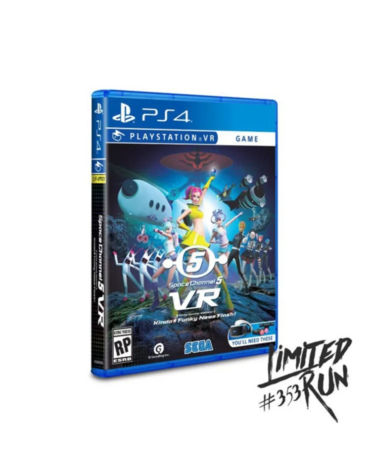 Space Channel 5 VR Kinda Funky News Flash! (Limited Run #353) (Import)- PlayStation 4