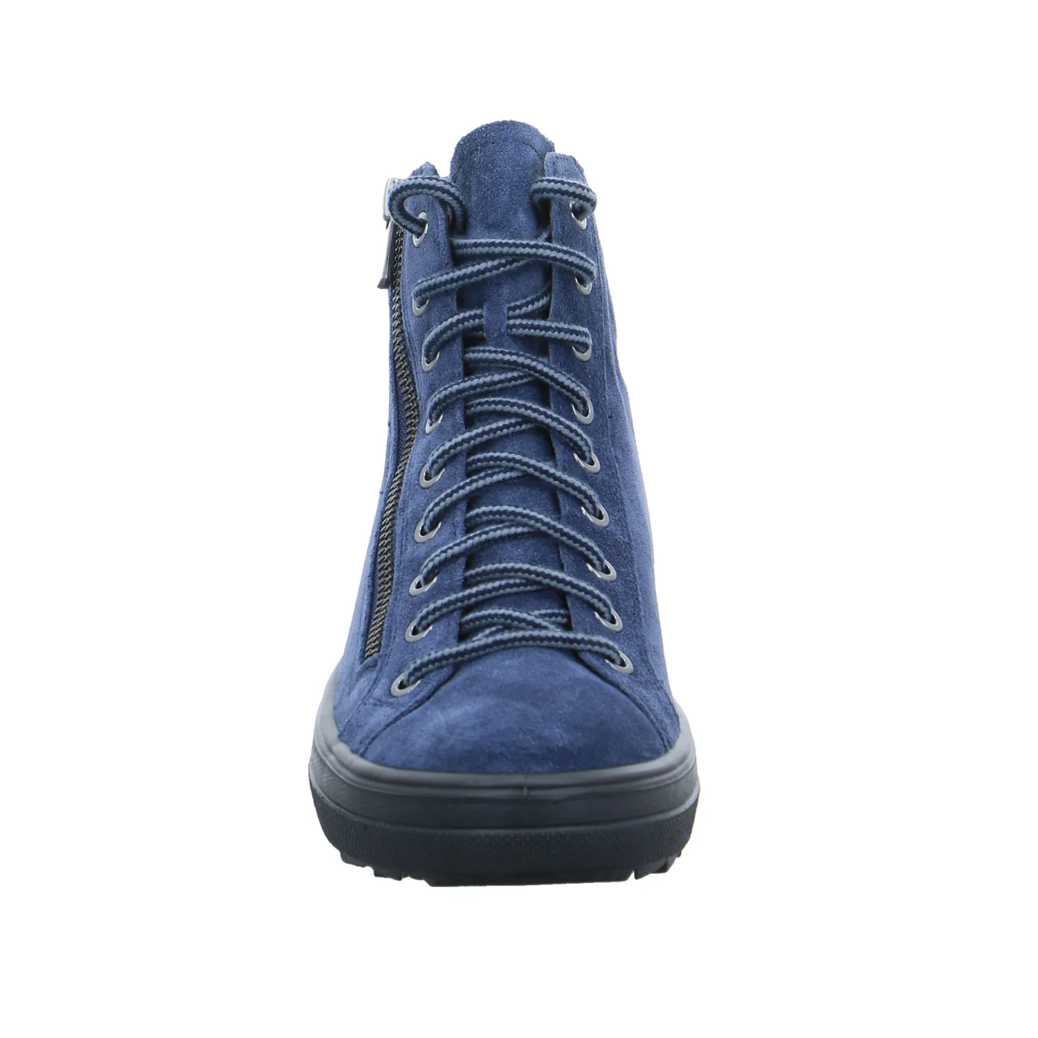 LEGERO Mid Cut Sneaker Jeansblau Leder  mit Gore-Tex Membrane