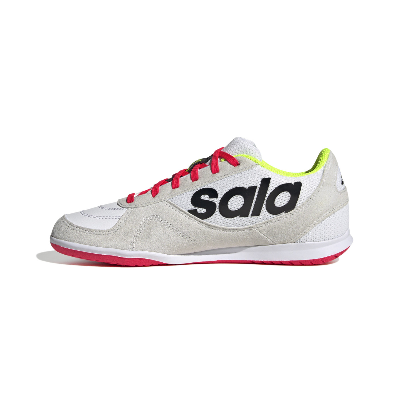 Adidas Top Sala Competition II Zaalvoetbalschoenen (IN) Kids Wit Grijs Rood Geel