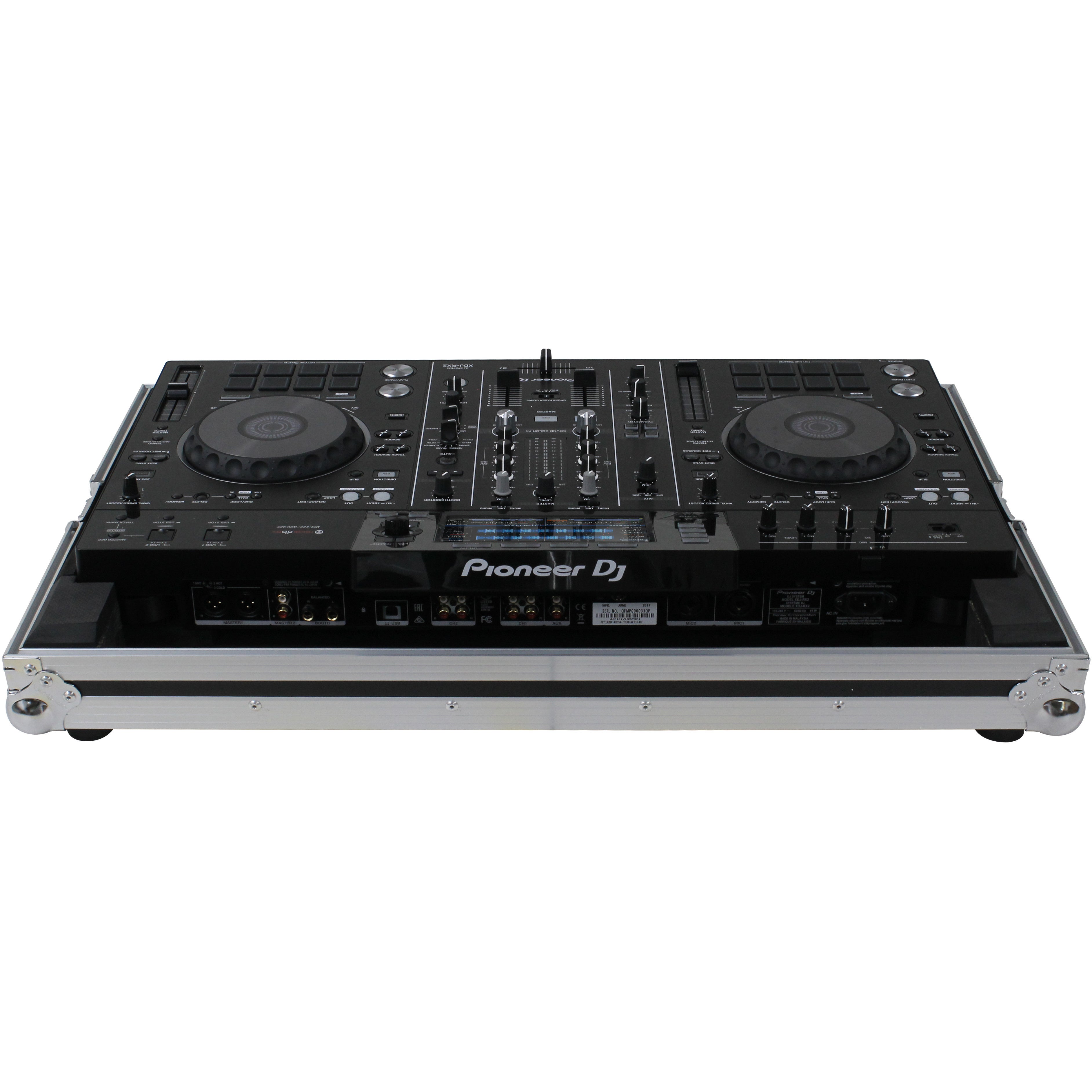 Odyssey FZPIXDJRX2 Flight Zone flightcase voor Pioneer XDJ-RX/RX2